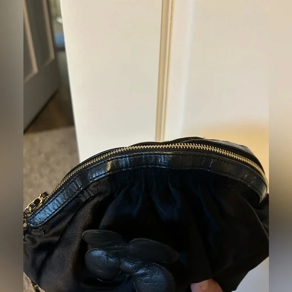 Chanel Four Leaf Clover Satin clutch/wristlet bag Limited Listing! - Picture 7 of 12